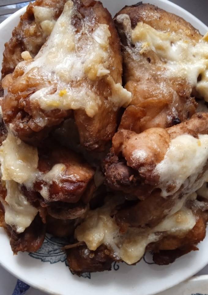 Курячі крильця в гірчично-соєвому соусі🍗