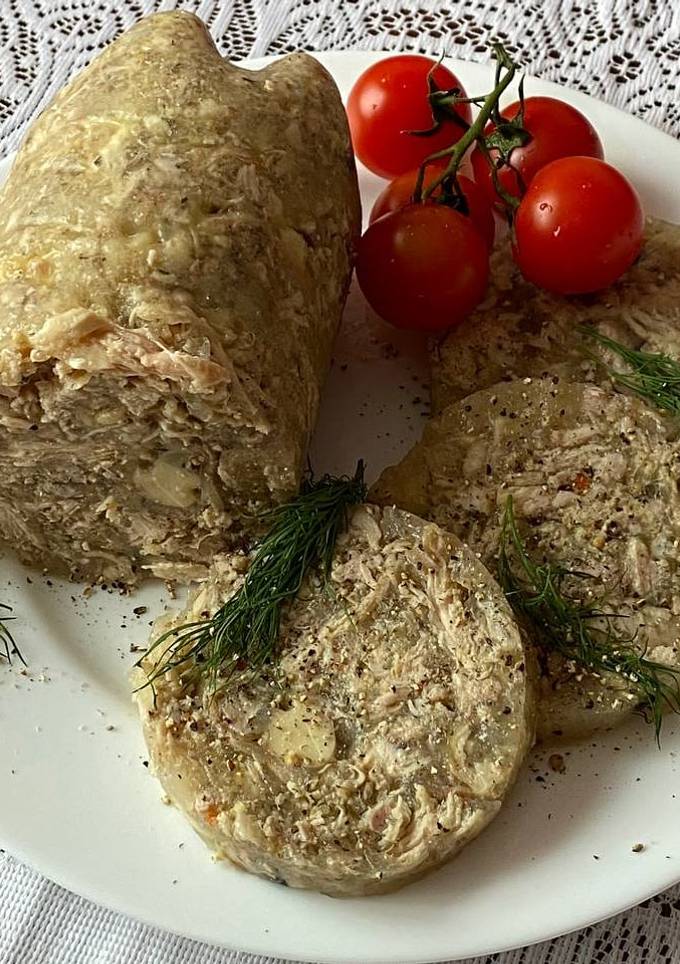 Курячий зельц