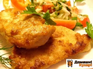 Курячий шніцель з сиром