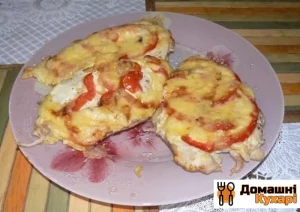 Куряче філе з болгарським перцем