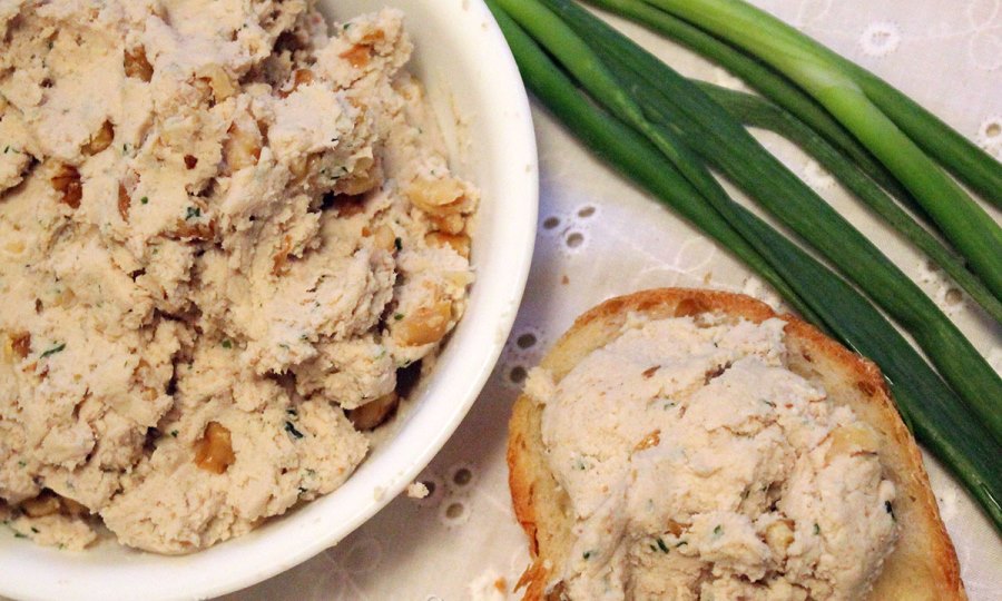 курячий паштет з печеними яблуками