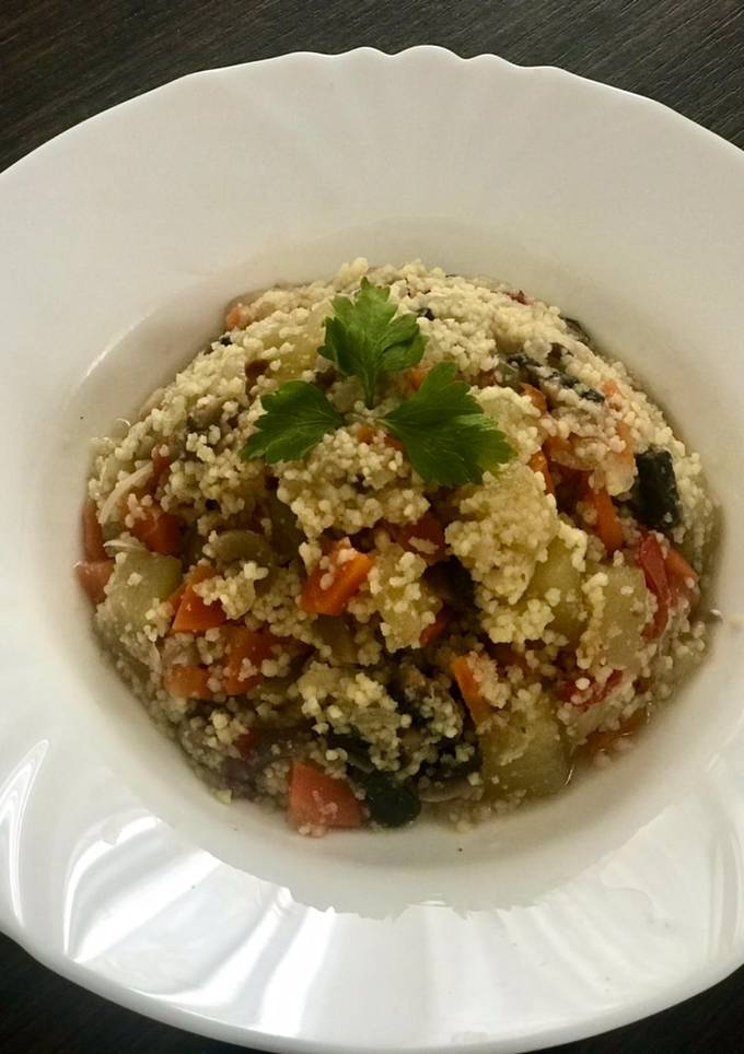 Кускус з овочами