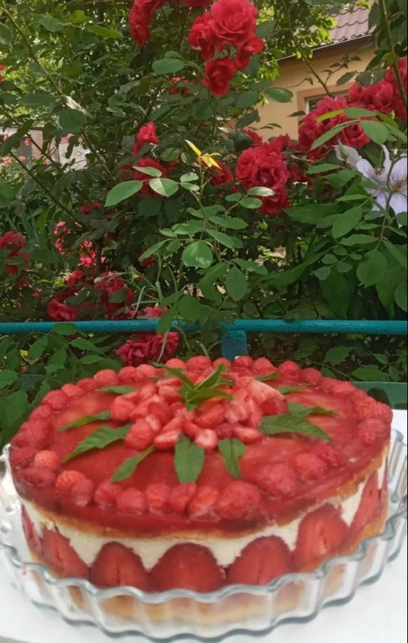 Полуничний торт «Фрезьє»