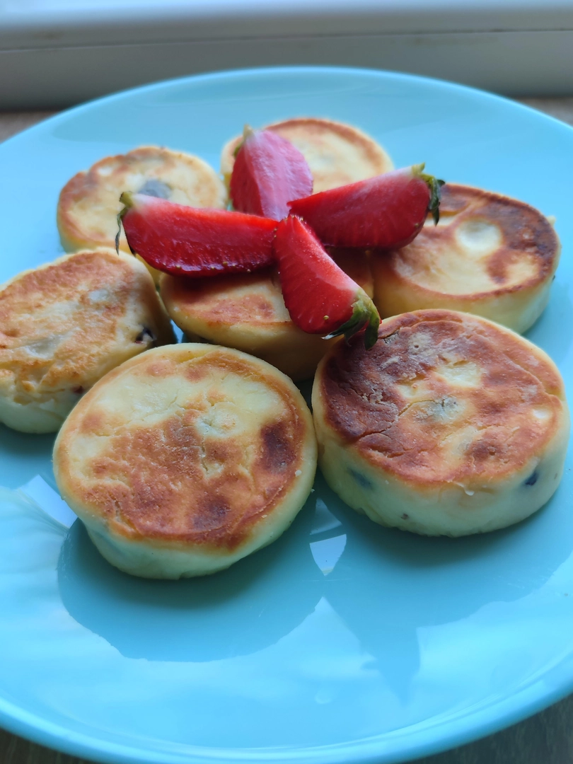 Сирники з родзинками