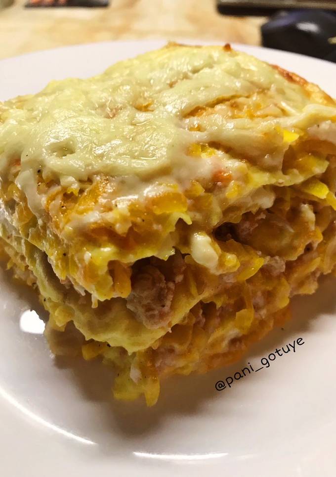 Лазанья з гарбузом