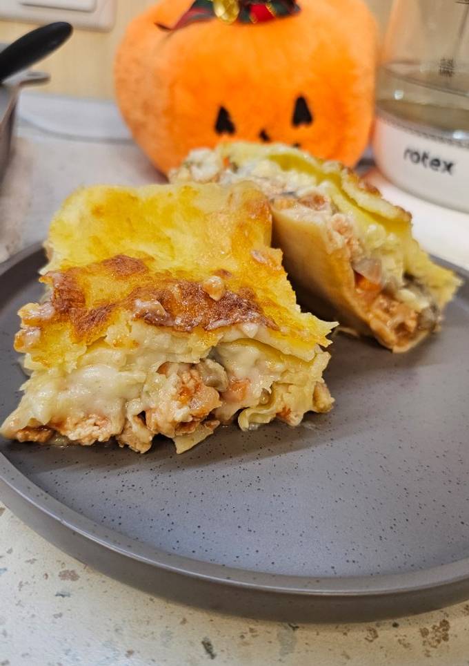 Лазанья з грибами