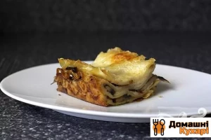 Лазанья з грибами