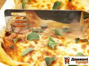 Лазанья з м'ясом і овочами
