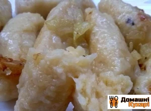 Ледачі вареники з картопляного тіста