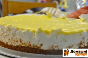 Лимонний чізкейк без випічки