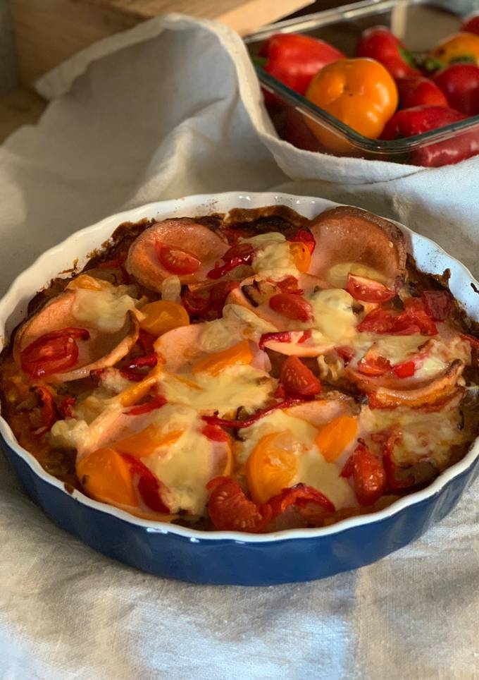 Лінива картопляна піца 🍕