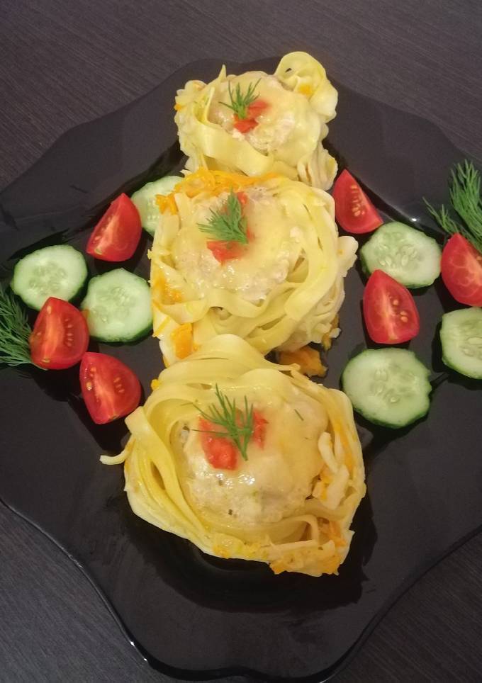 Макарони гнізда (тальятелле)