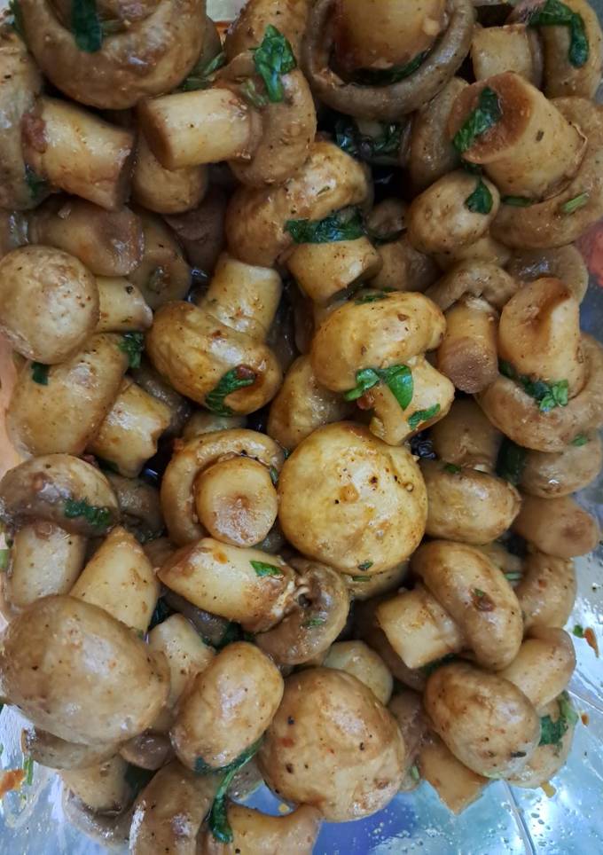 Мариновані печериці (шампіньйони)