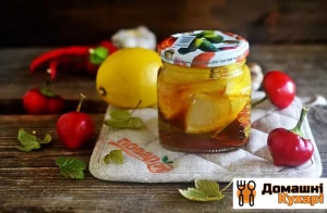 Мариновані лимони з чилі