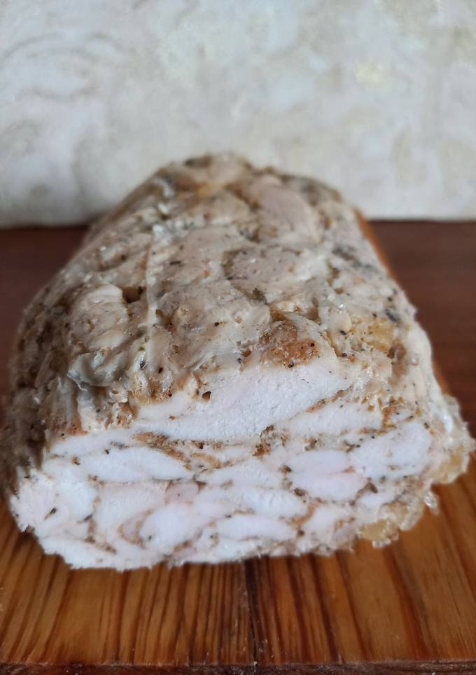 Мармуровий курячий рулет