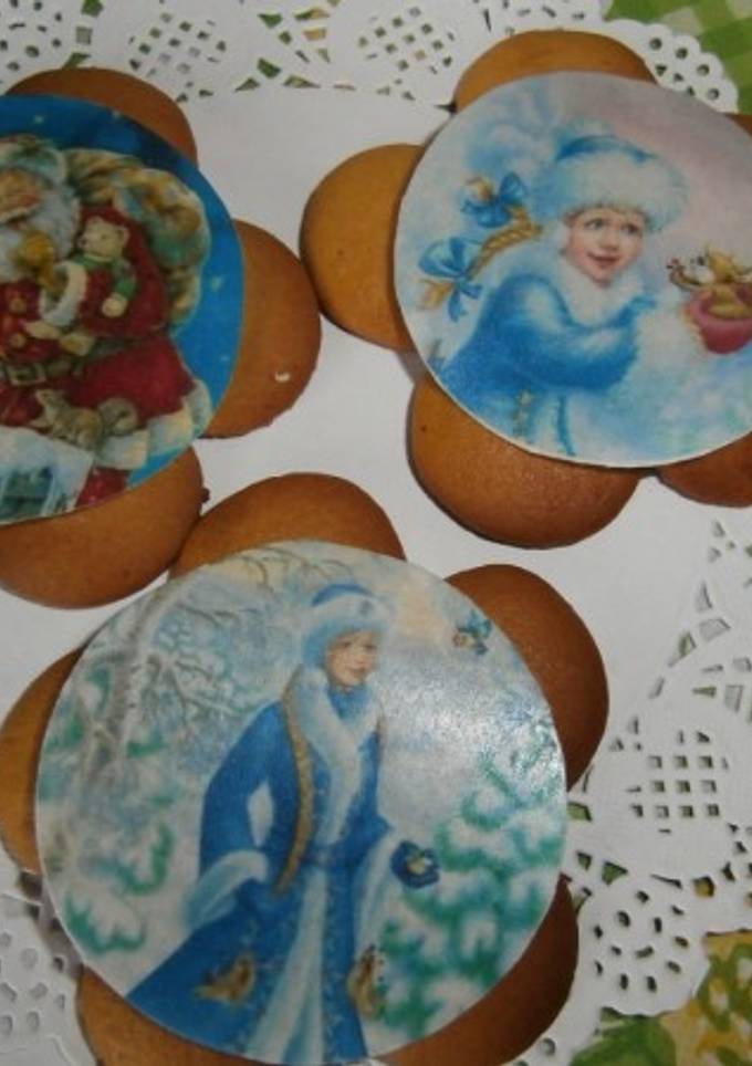 Медові  імбирні пряники для творчості
