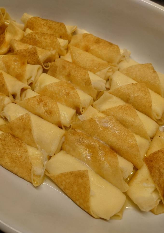 Міні млинці з сиром