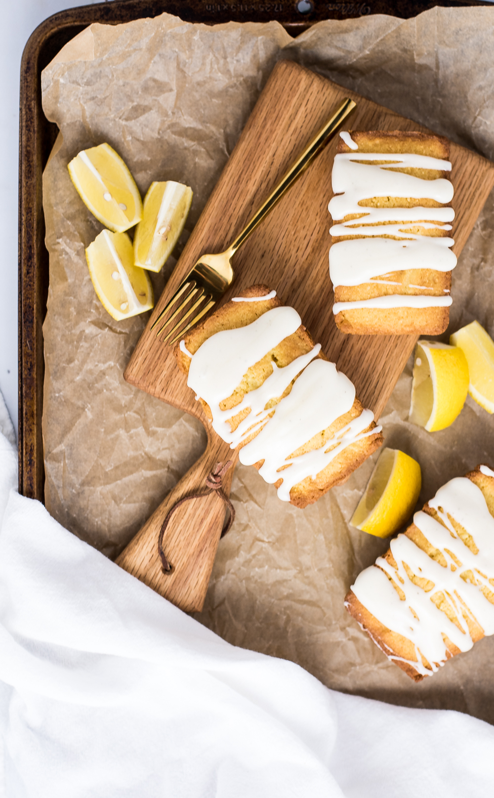 mini lemon pound cakes