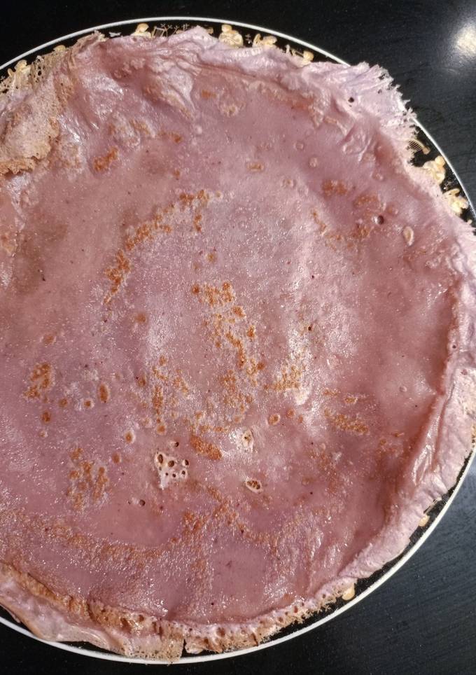 Млинці з пюре ожини
