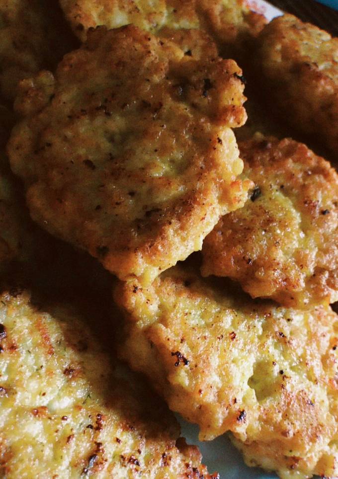 Оладки з курячого філе