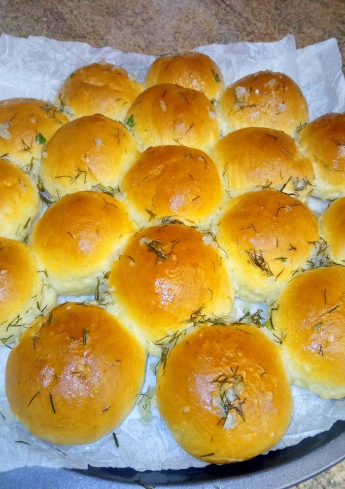 Пампушки з часником