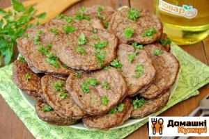 Печінкові котлети