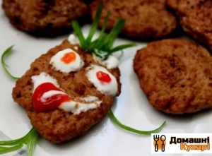 Печінкові котлети для дітей