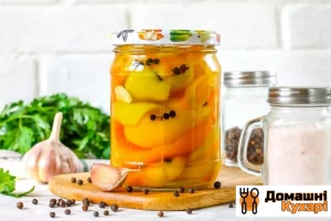 Перці на зиму з медом