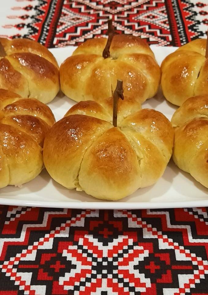 Пиріжки солодкі з гарбузом в духовці 🎃