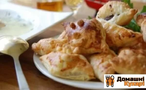 Пиріжки з лівером в духовці