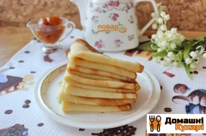 Пишні млинці без дріжджів
