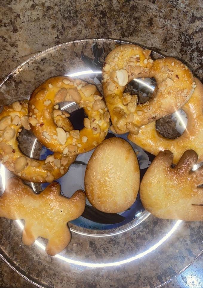 Пісочне печиво з горішками (як зірочки з дитинства)😋