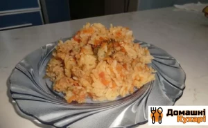Плов з фаршем в мультиварці