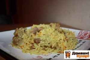 Розсипчастий плов в мультиварці