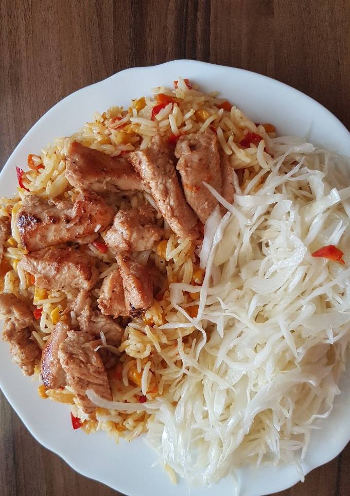 Рис "басматі" з овочами