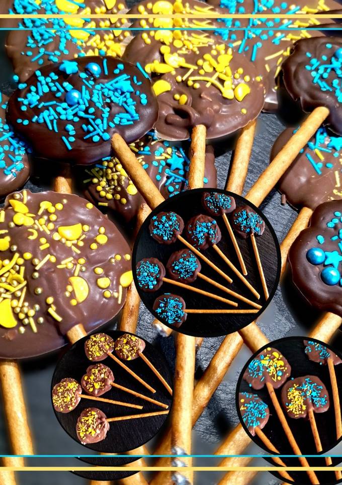 🔸 Шоколадні цукерки на їстівній паличці 🍭🔸