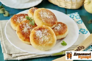 Сирники з кокосовою стружкою