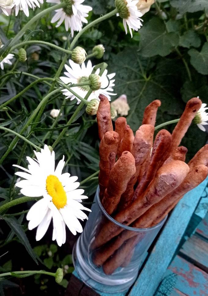🔸Смородинові грісіні (хлібні палички) з корицею і насінням льону 🔸