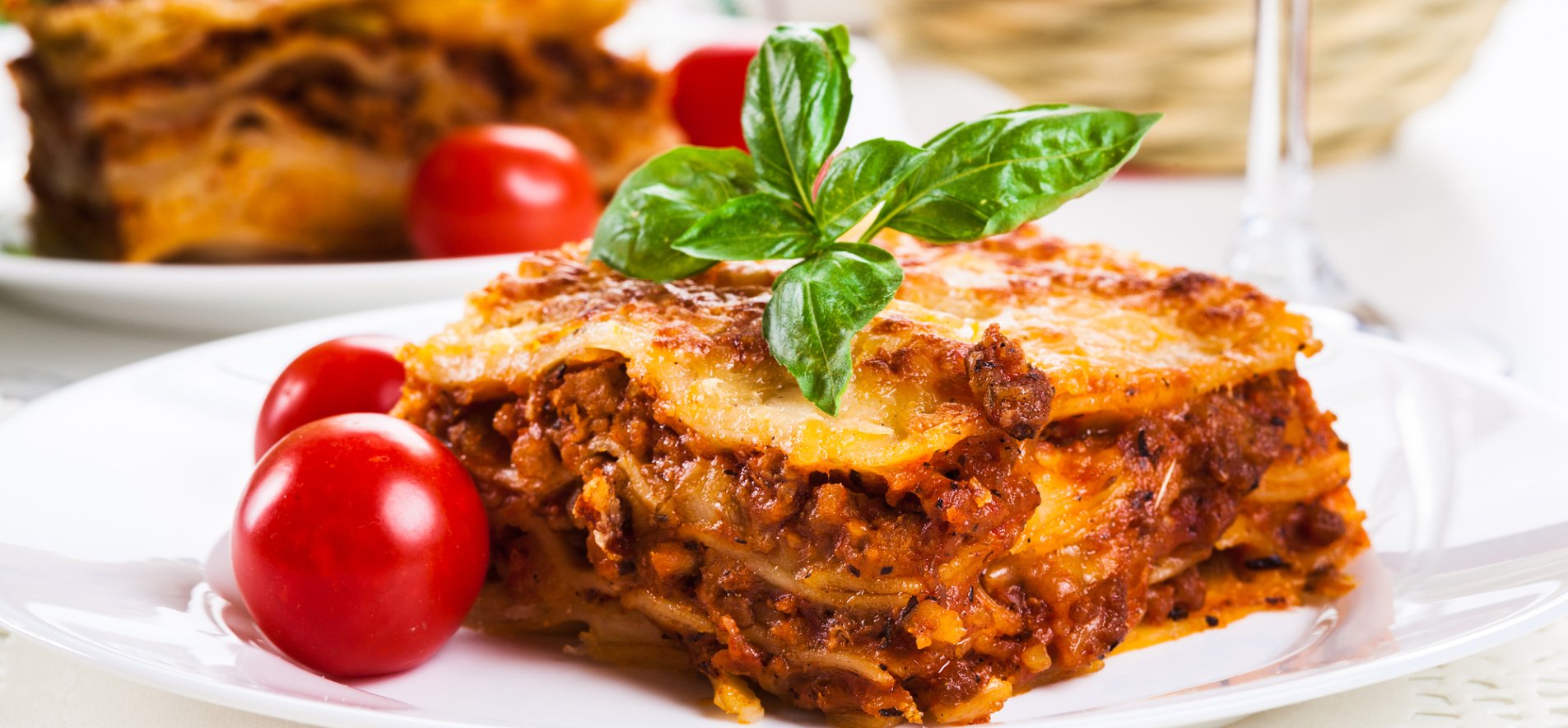 Лазанья з м’ясом, грибами і баклажанами