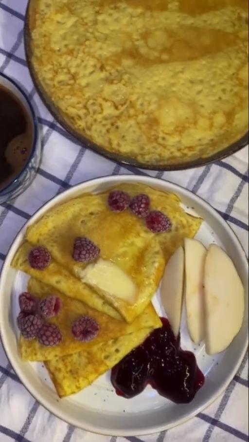 🥞Млинці на кипятку