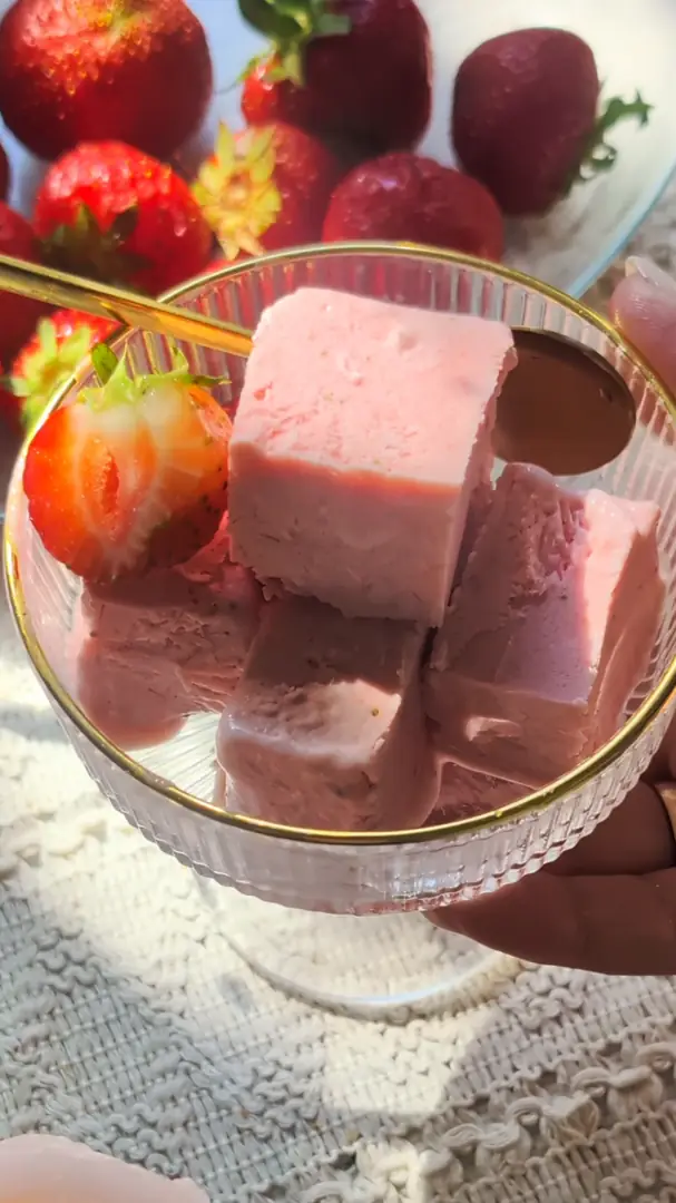 🍓 Справжній полуничний пломбір вдома!