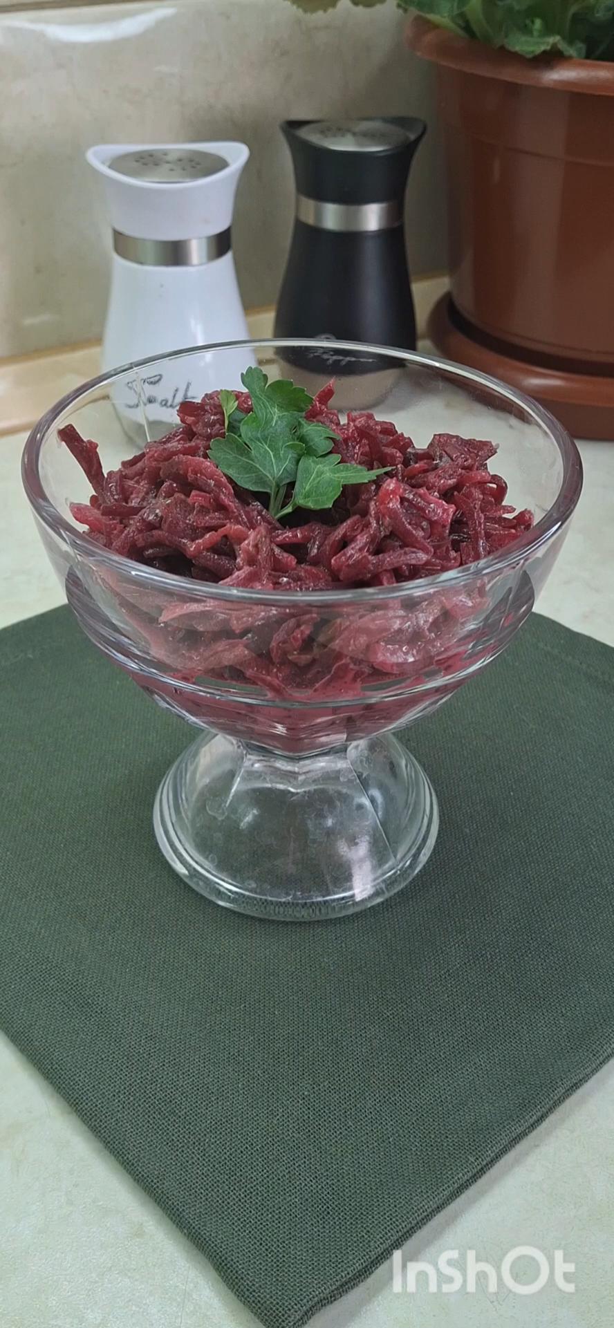 Салат з буряків