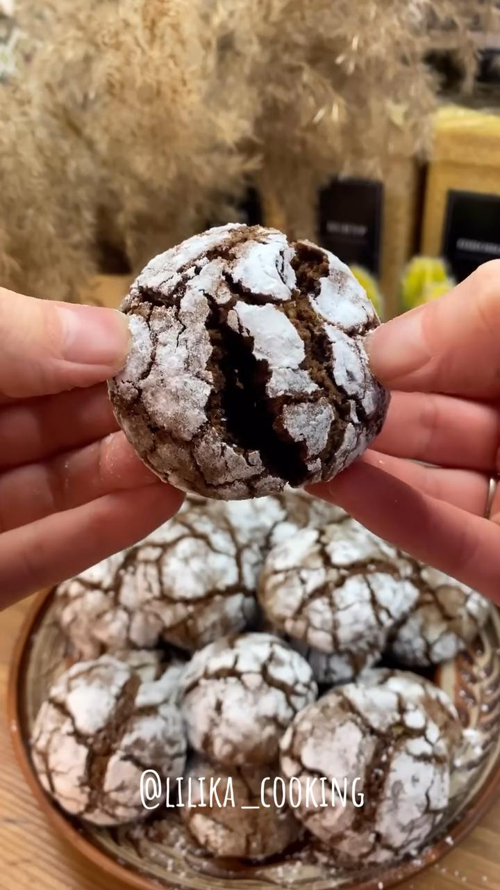 Мармурове шоколадне печиво з арахісовою пастою😋