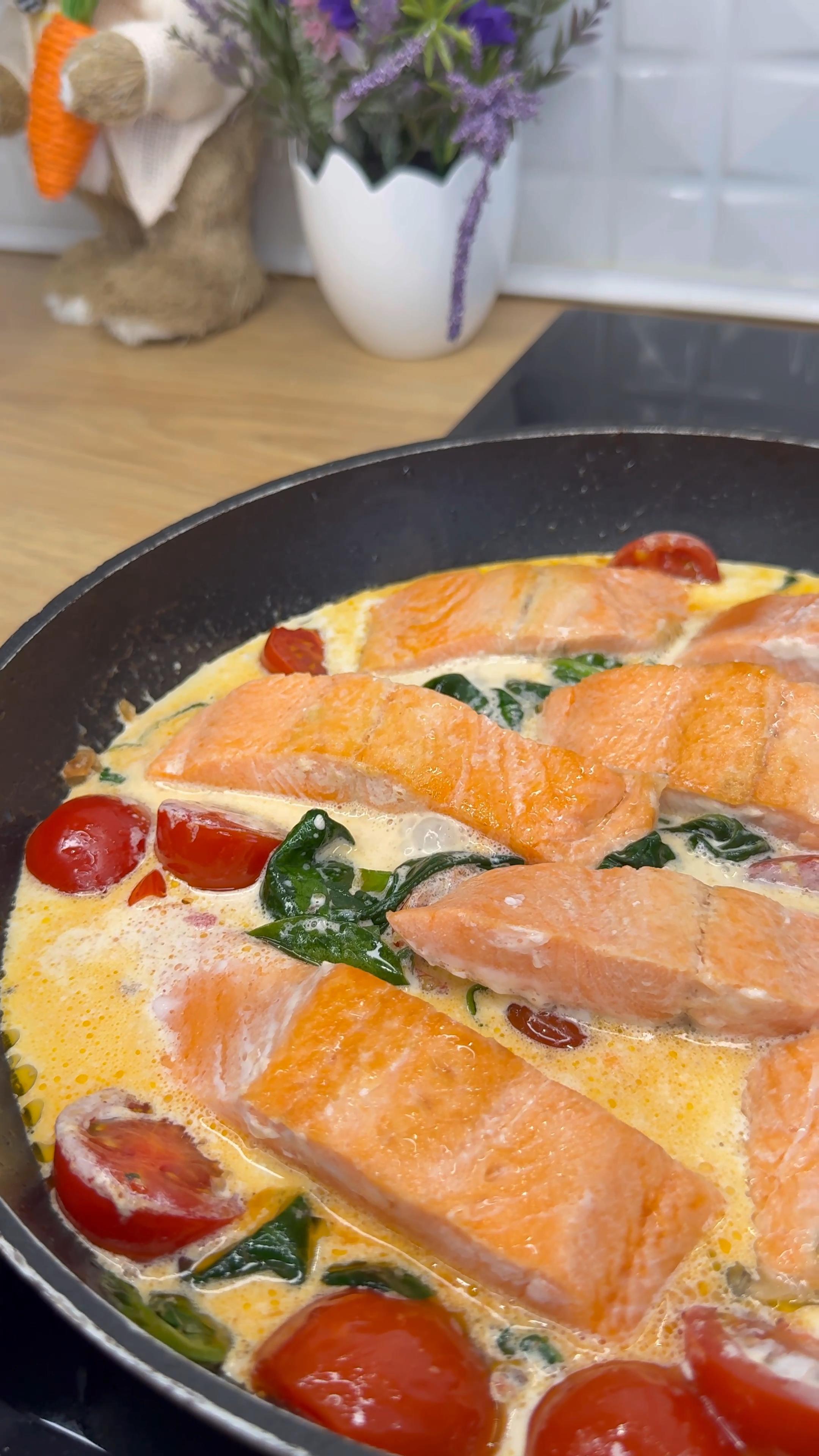 Риба у вершковому соусі🥙