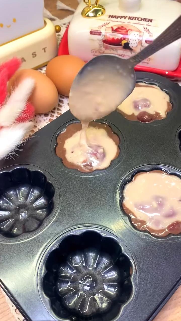 🍒🍫Вишнево-шоколадні мафіни🤤