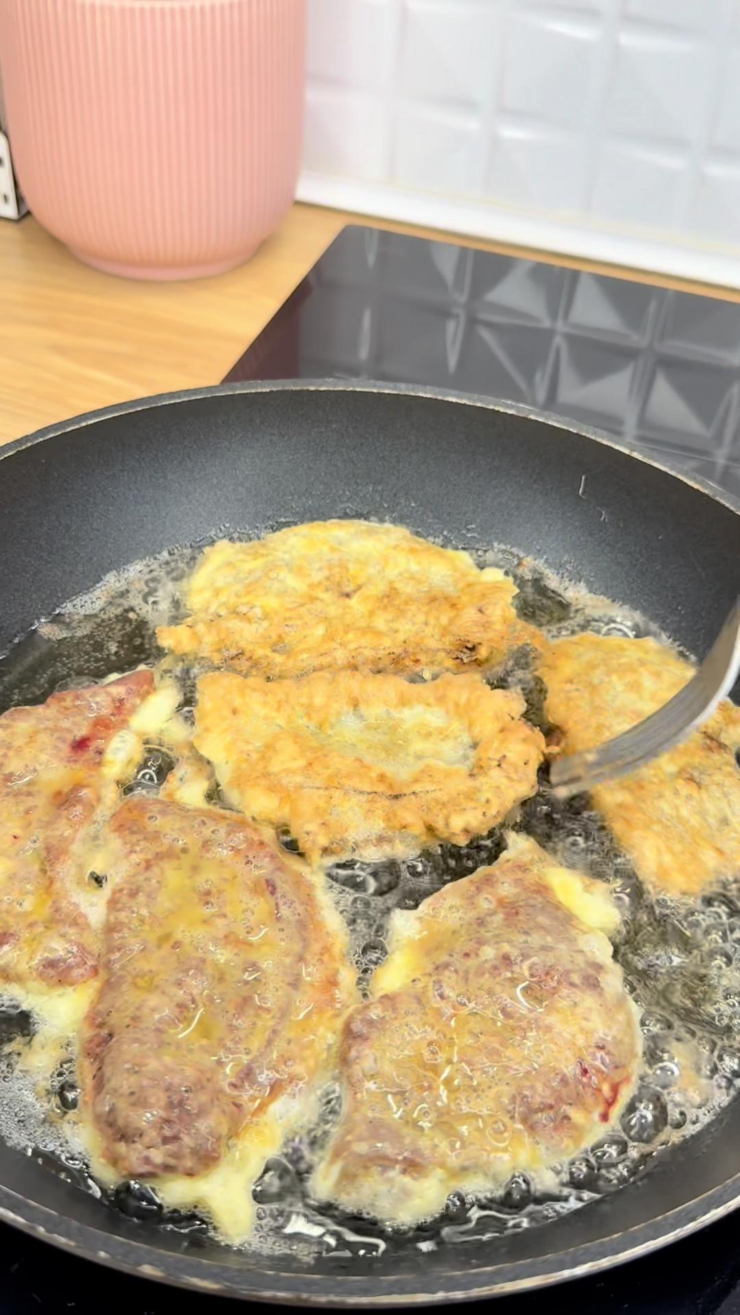 Відбивні з печінки• Як приготувати відбивні зі свинячої печінки🤗