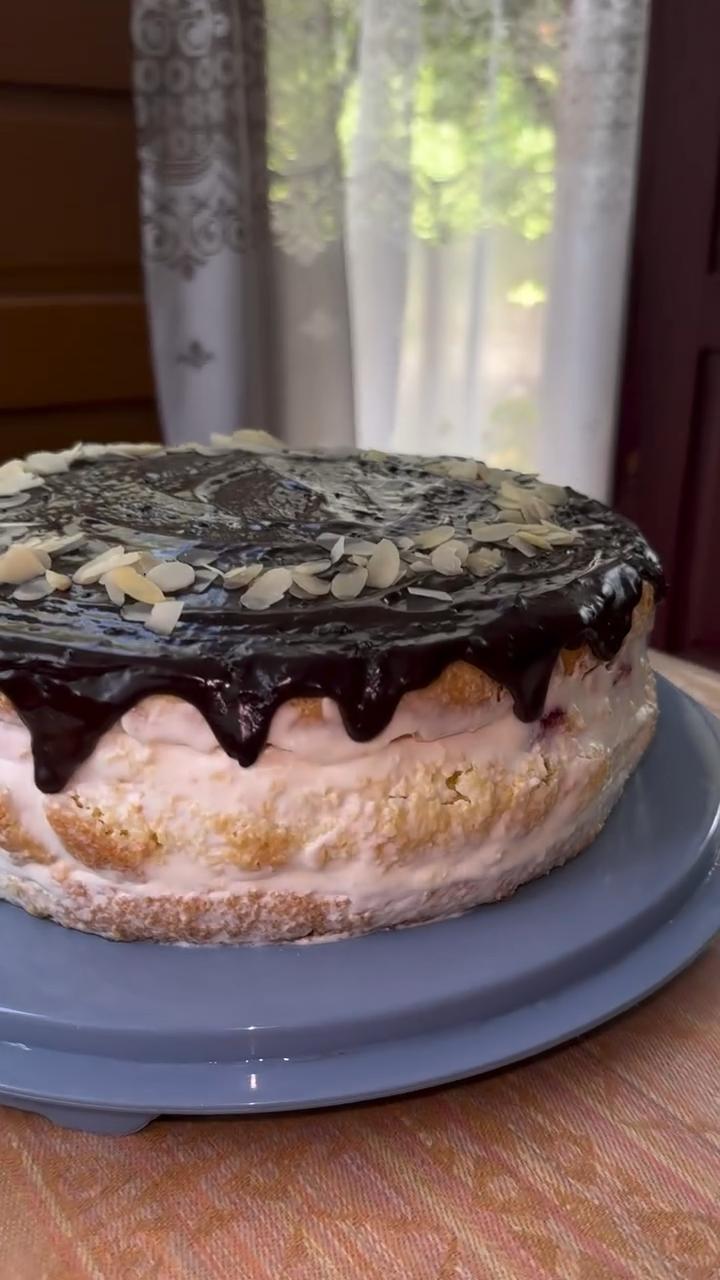 🍰🍰🍰Неймовірно ніжний літній тортик з полуницею 🍓🍓🍓