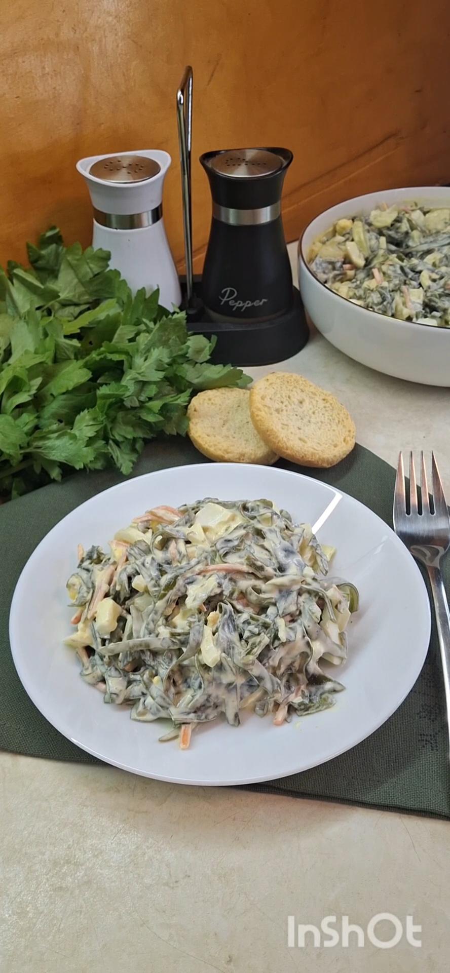 Салат з морської капусти