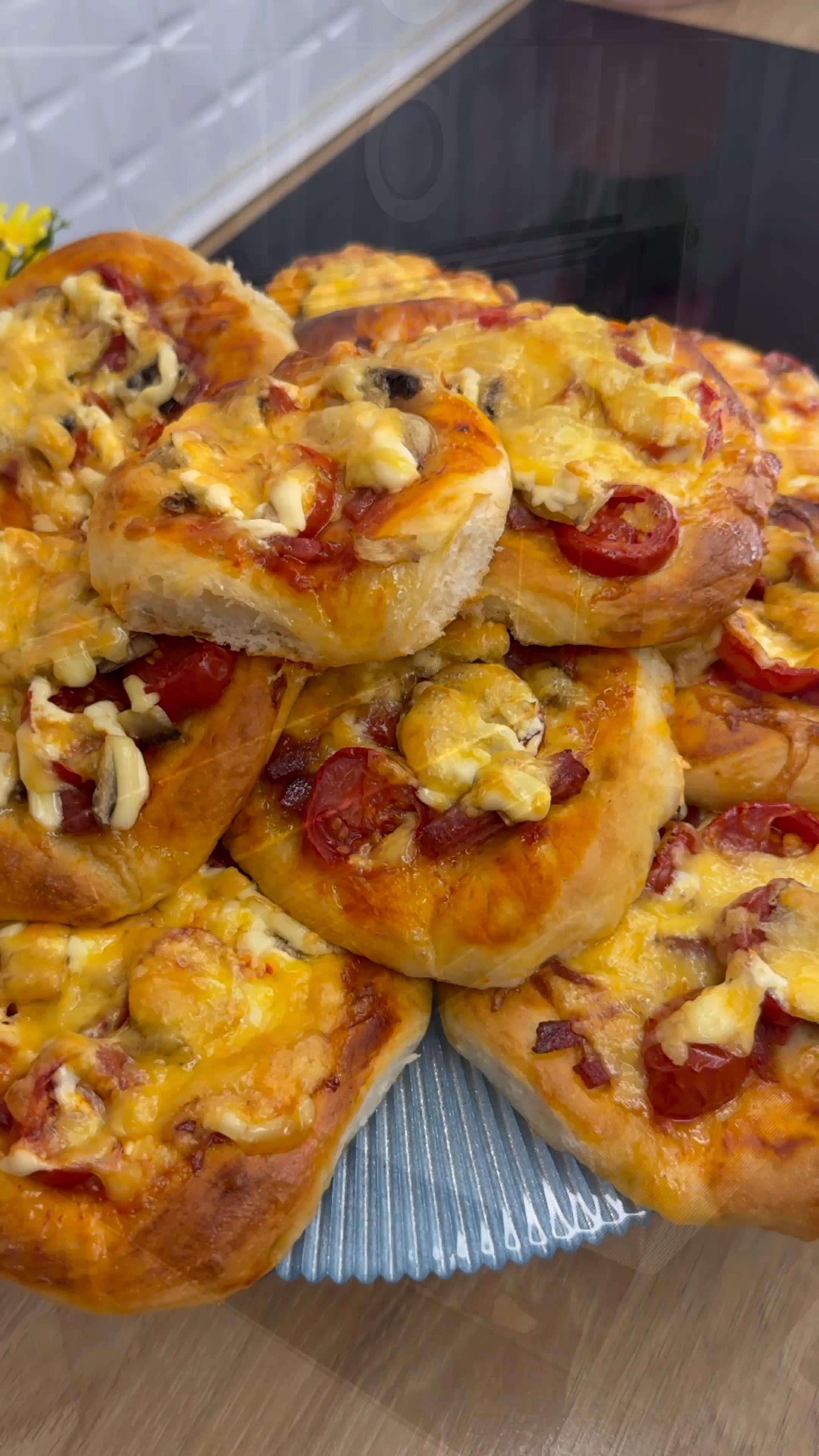 Міні-піци , шкільна піца🤩