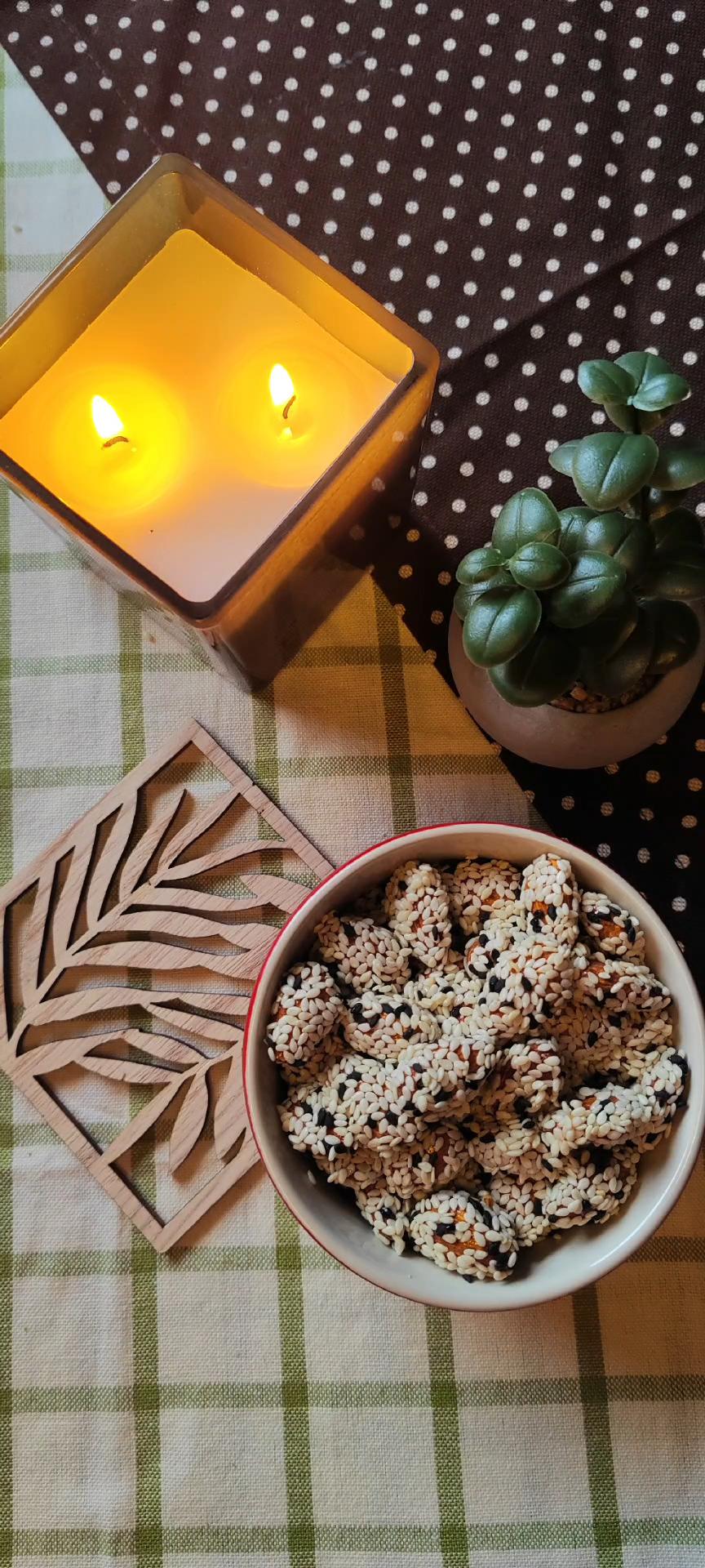 Мигдаль у кунжуті 🥜🍯